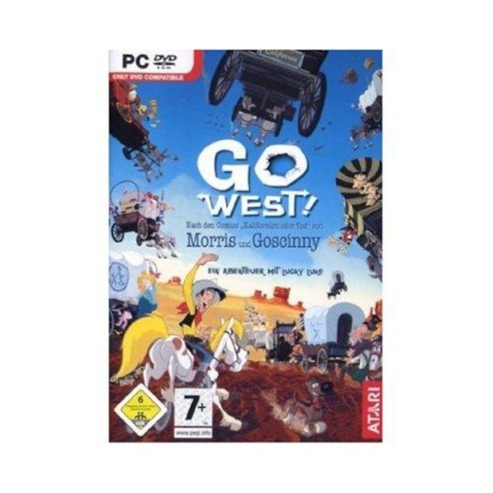 Lucky Luke Go West - Joc Nintendo Wii - imagine 2