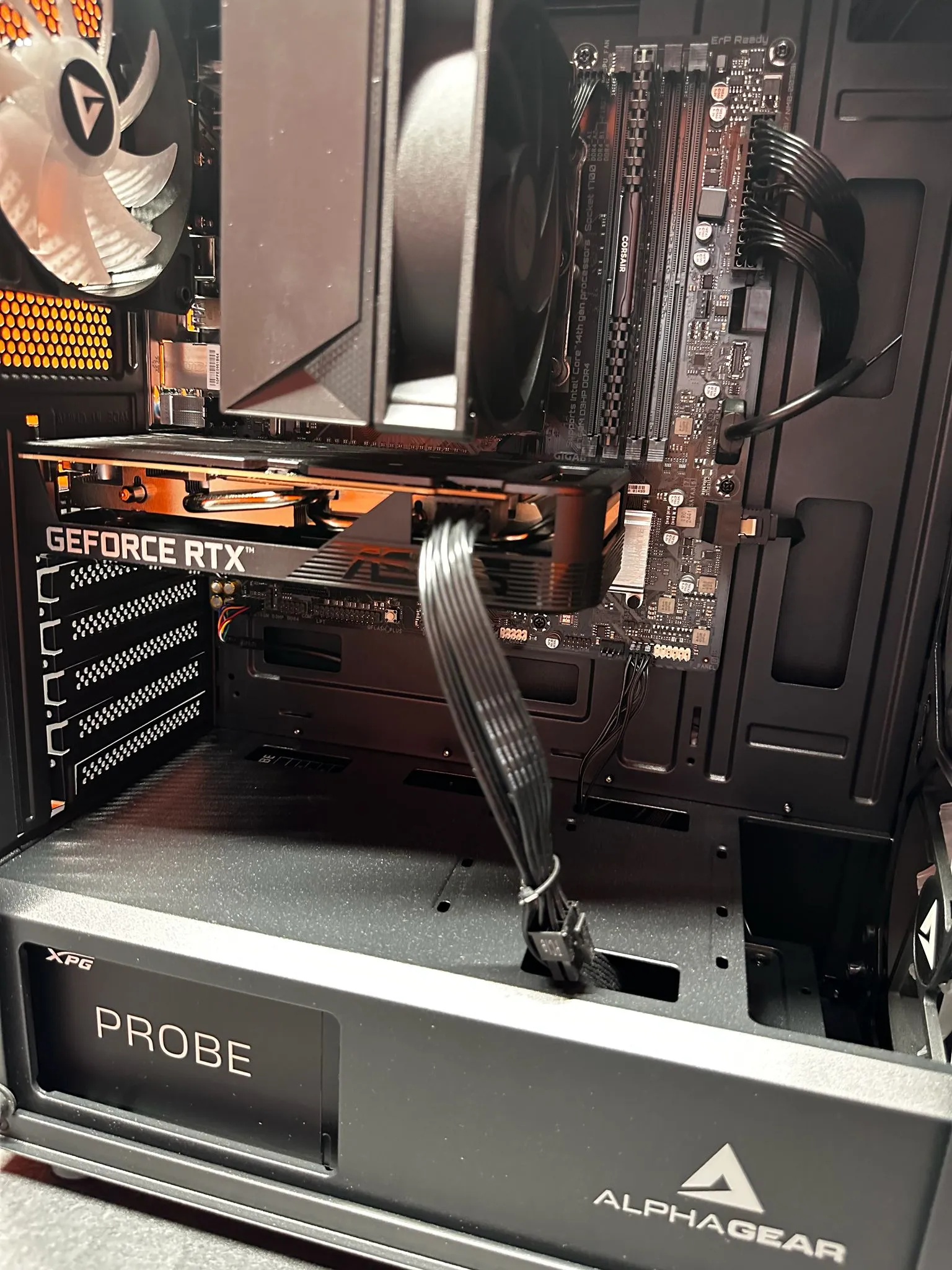Sistem Desktop Gaming Alphagear, B760M, Intel Core i5-12400F, 16 Gb RAM, SSD 512 Gb, nVidia GeForce RTX 5050 8 Gb - imagine 4