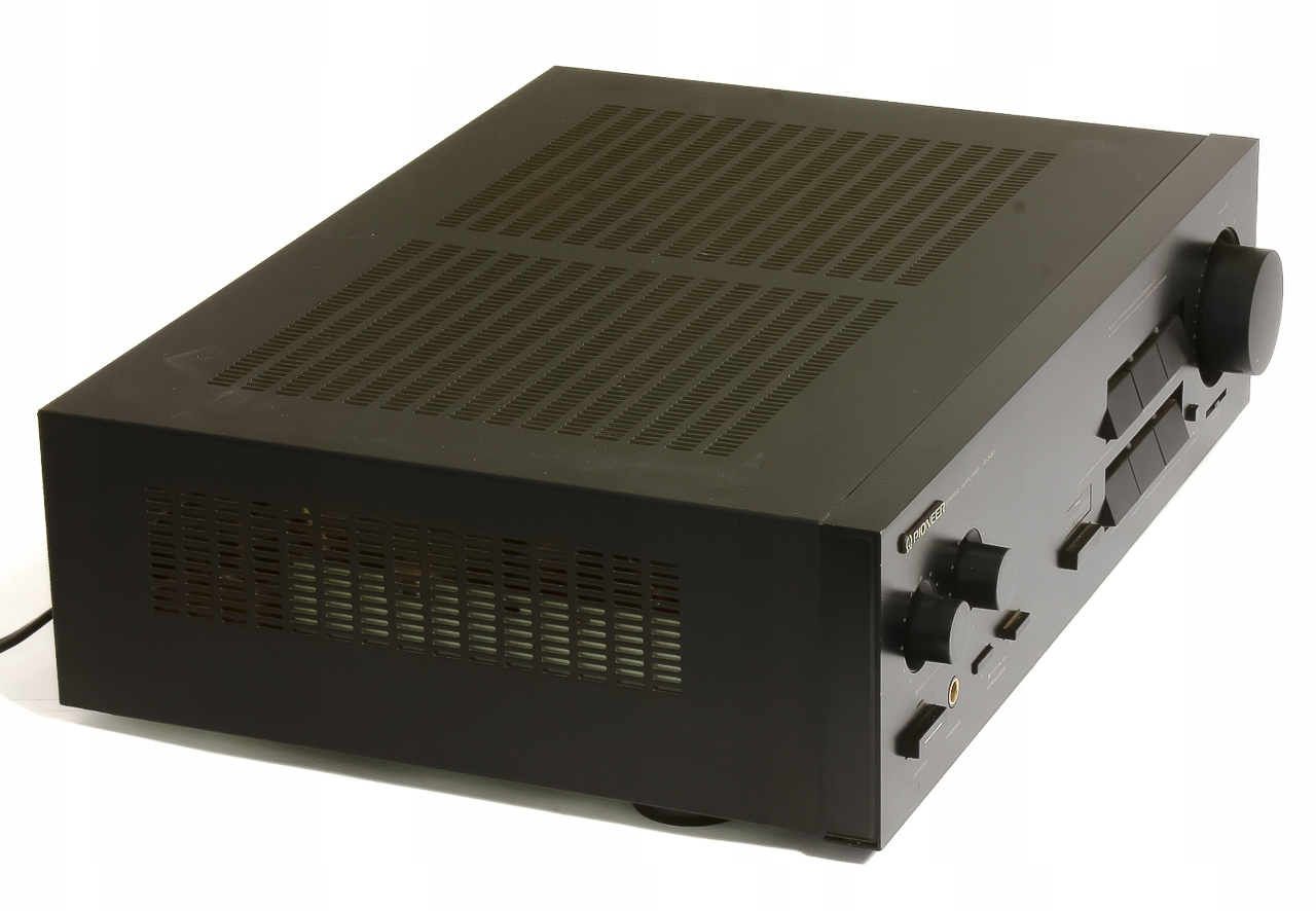Amplificator audio Pioneer A-331, Stereo, 40W, 8 OHm, 5Hz - 80kHz, 7 Kg, 1987, negru