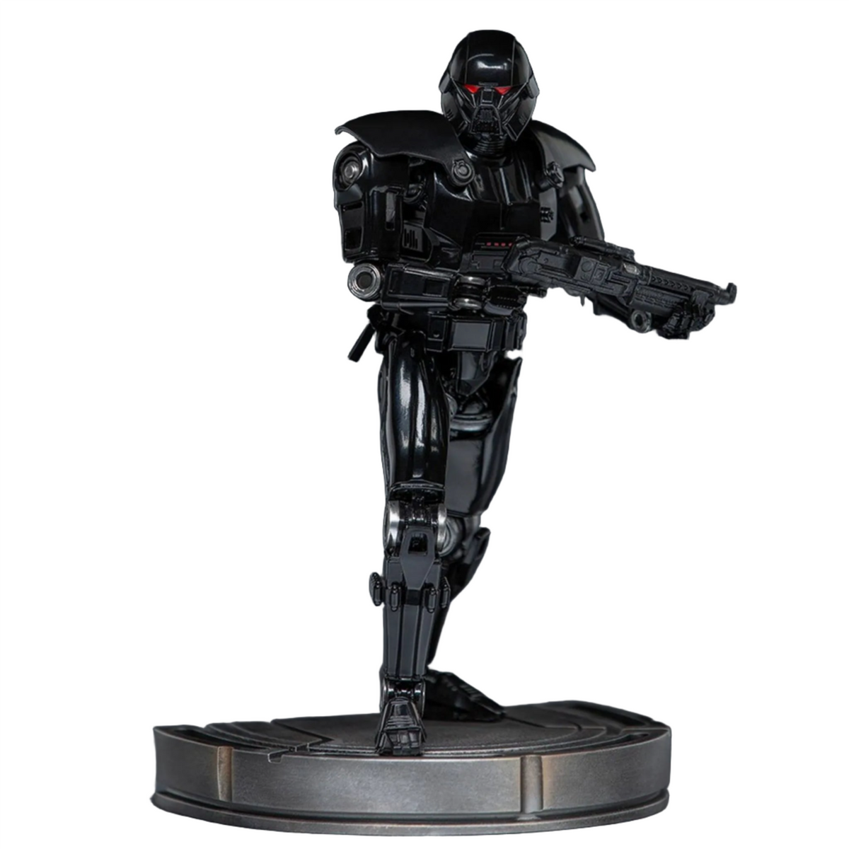 Figurina de colectie Star Wars The Mandalorian BDS Art Scale Statue 1/10 Dark Trooper, 24cm