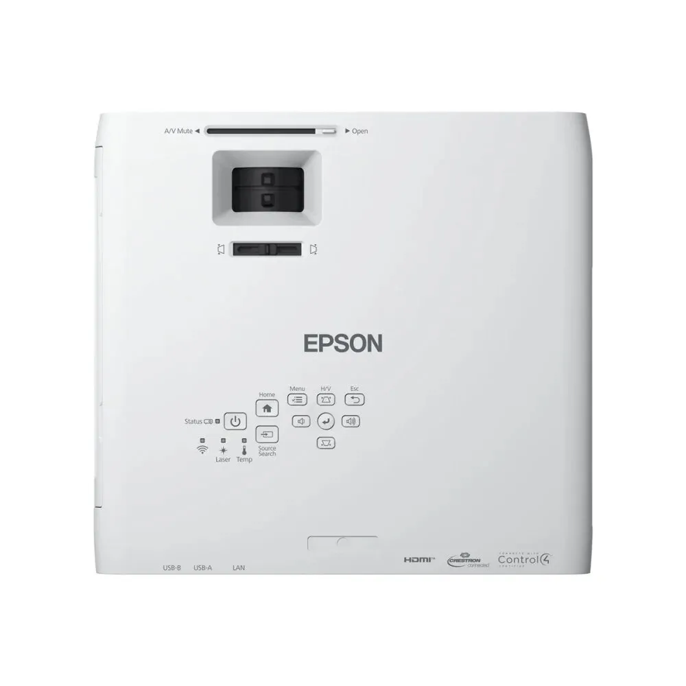 Videoproiector Wireless EPSON Laser EB-L250F, Full HD 1920 x 1080, 4500 lumeni, 3LCD, pana la 20.000 ore, HDMI, VGA, USB, LAN, Miracast - imagine 3