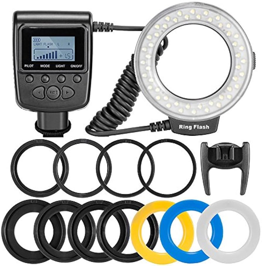 Set Flash Inelar Macro ,Neewer RF-550D - imagine 3