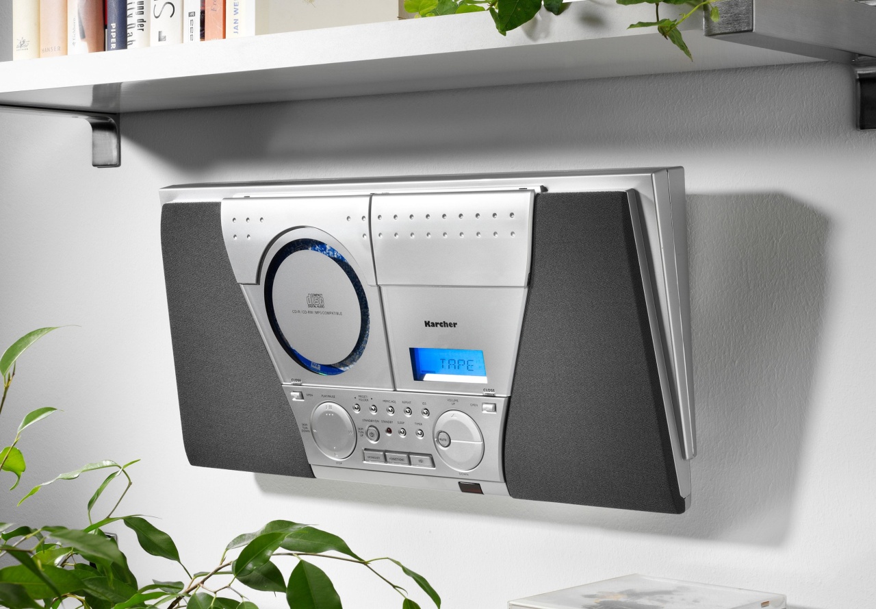 Karcher Sistem audio compact Karcher MC 6550N cu CD Player radio FM si functie de alarma argintiu - imagine 3