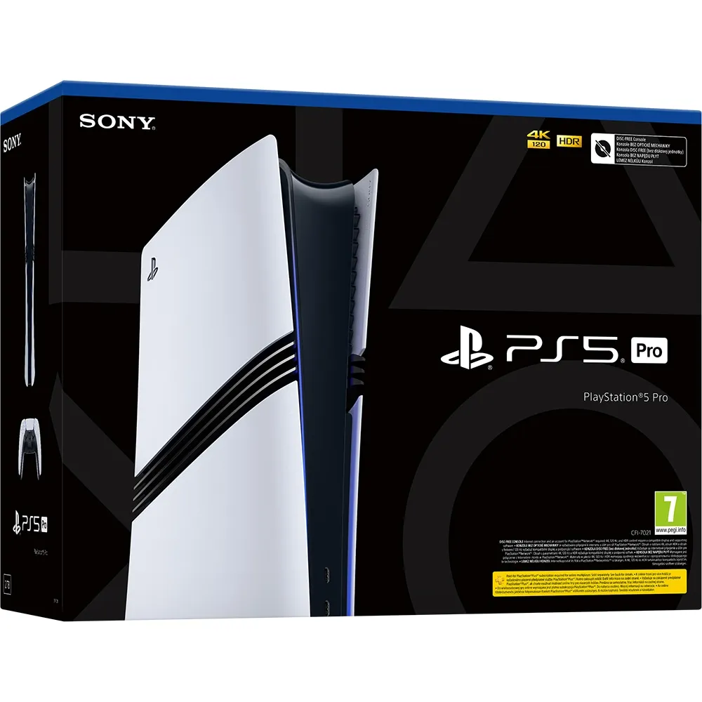 Consola SONY PlayStation 5 Pro Digital Edition (PS5), 2 Tb, White