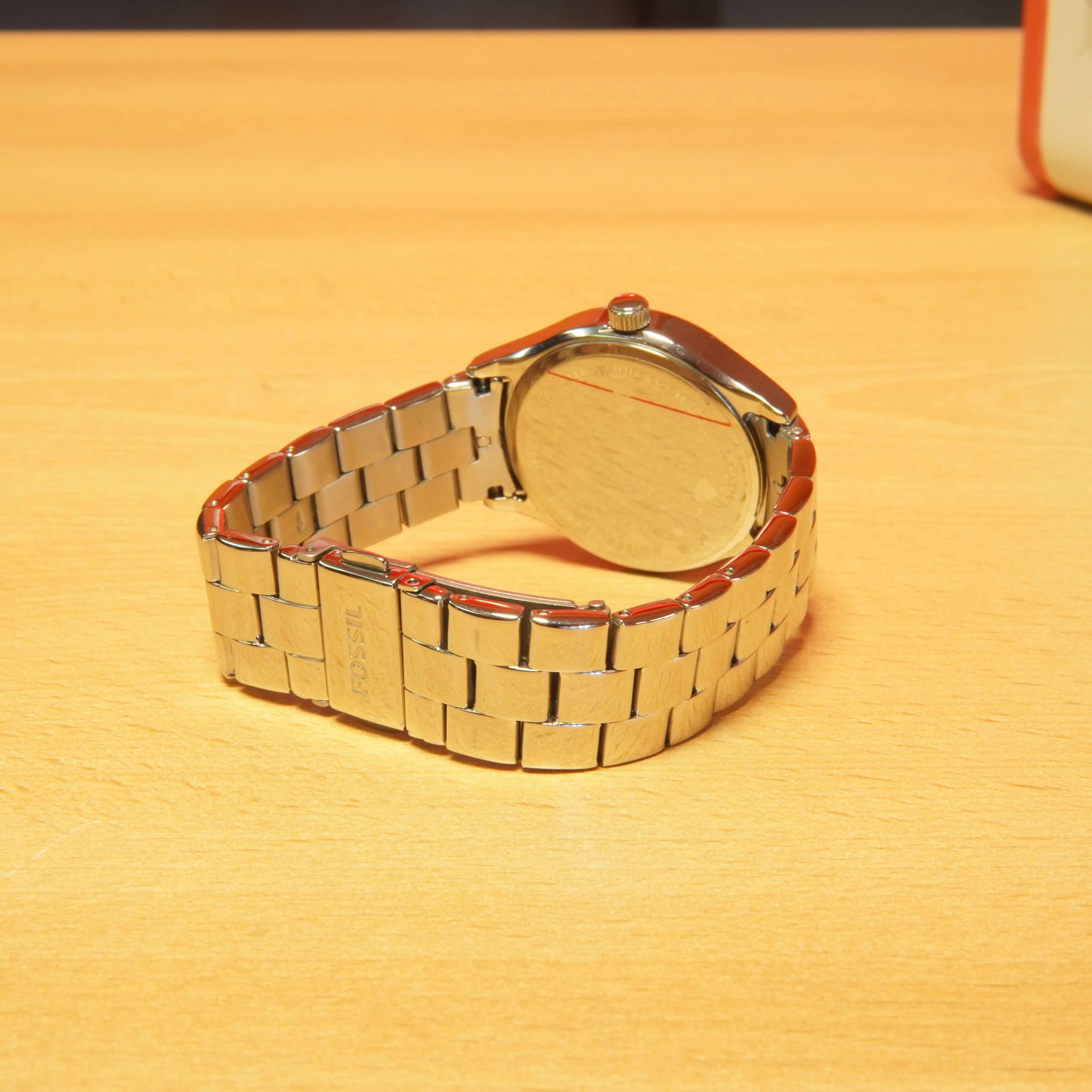 Ceas de Dama Fossil BQ1560 36mm, Quartz, Argintiu - imagine 4