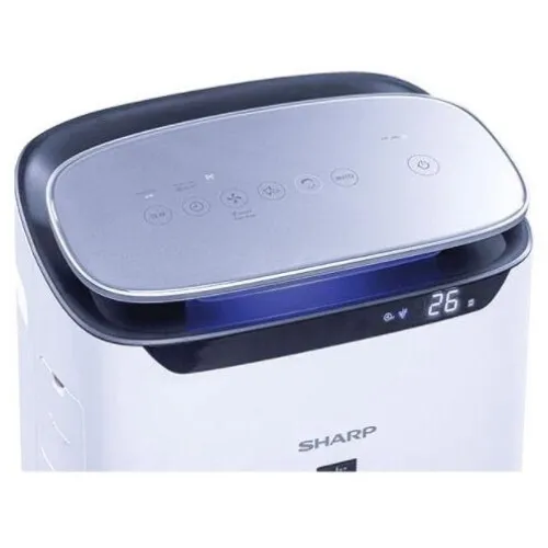 Purificator/Umidificator de aer SHARP FP-J80EUH, tehnologie Plasmacluster, filtru HEPA, alb - imagine 2
