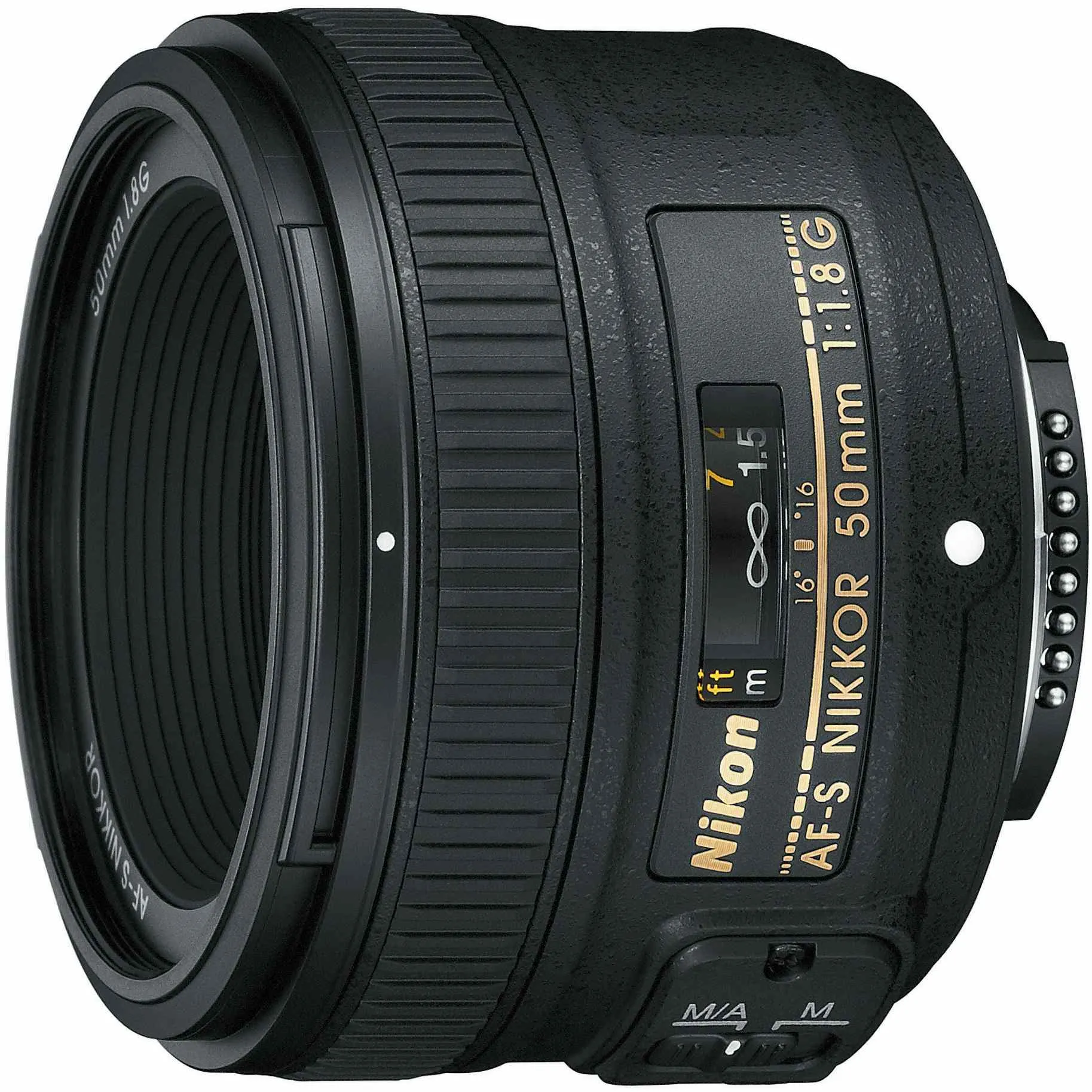 Obiectiv Foto AF-S Nikkor 50mm 1:1.8G, Negru