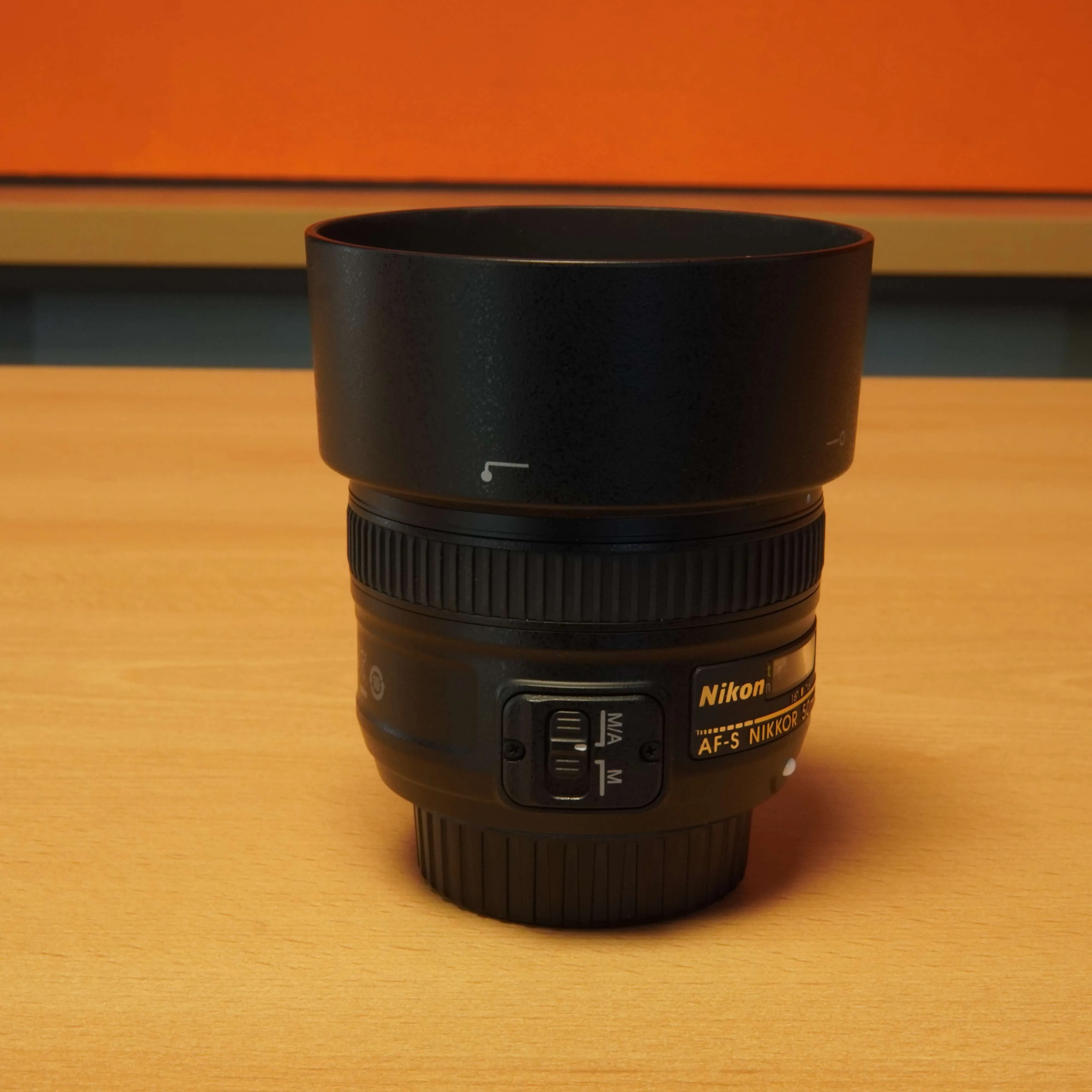 Obiectiv Foto AF-S Nikkor 50mm 1:1.8G, Negru - imagine 3