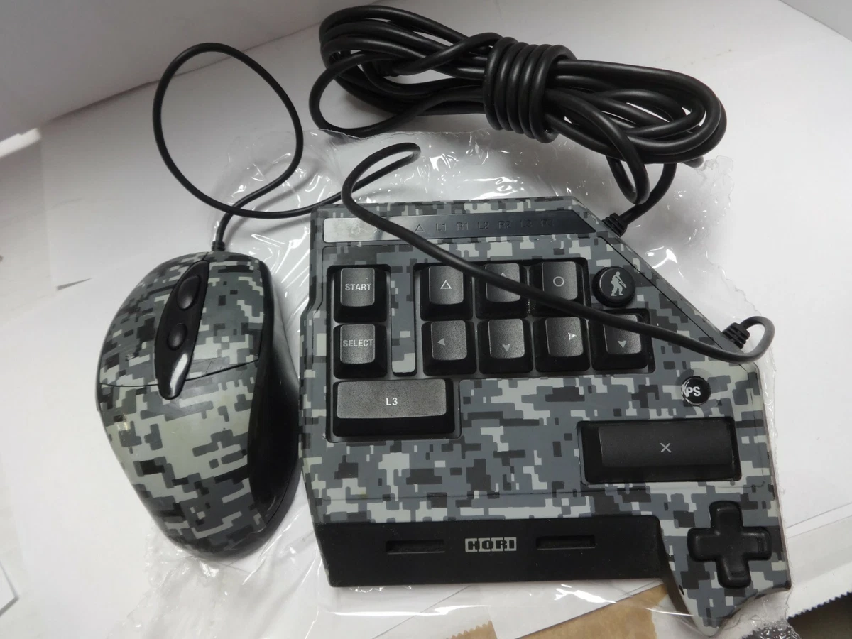 Kit Tastatura mecanica si Mouse HORI Tactical Assault Commander 3 camouflage version, pentru PS3, PS4 - imagine 2