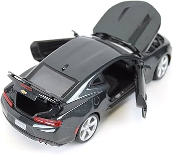 Macheta Auto 1:18 Maisto - 2016 Chevrolet Camaro SS Black - imagine 2