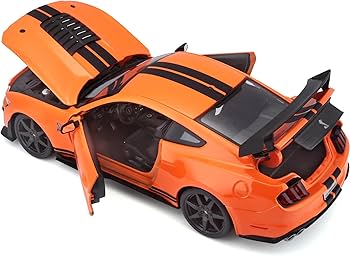 Macheta Auto 1:18 Maisto - 2020 Mustang Shelby GT500 Twister Orange - imagine 2