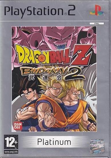 Dragonball Z Budokai 2 Coperta Italiana/Spaniola - Joc PS2