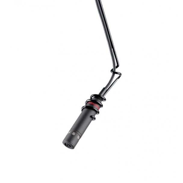 Microfon suspendat Audio Technica PRO45, Tip condenser, cardioid, Cablu de 7.6m, 100 Ohmi, Negru - imagine 2