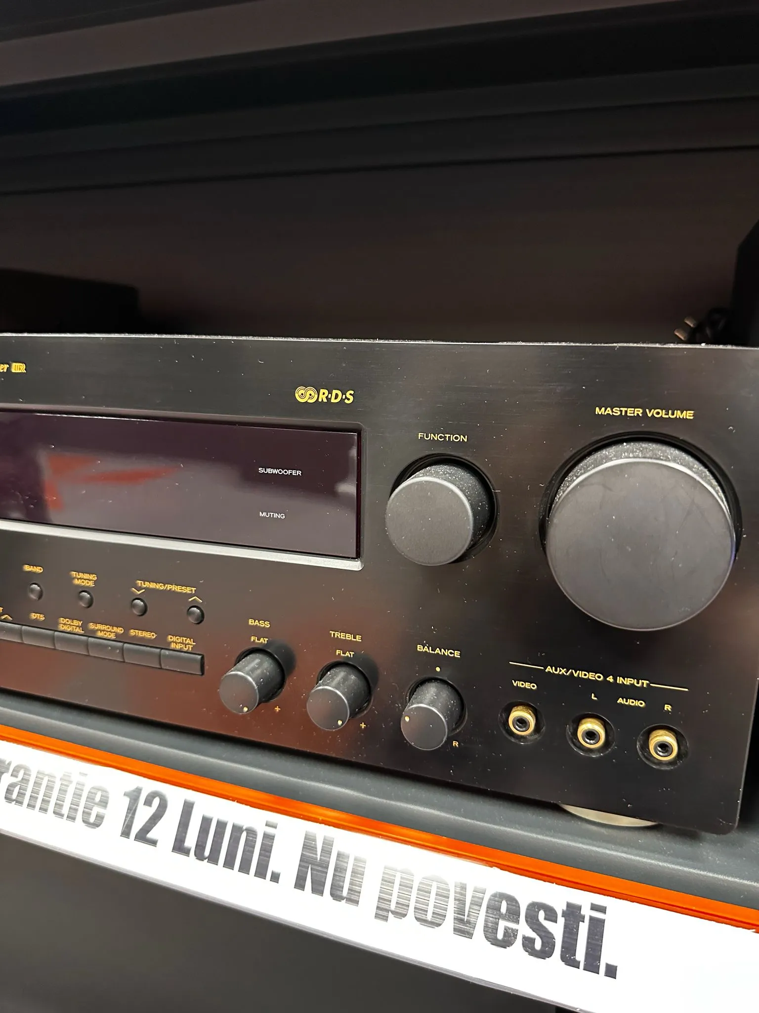 AV Digital Home Theatre Receiver TEAC AG-D9260, 100W/canal, 8 OHm, FM, MW, 20Hz - 65kHz, THD 0.9, Coaxial, Optic, 9.5 Kg, fara telecomanda - imagine 2