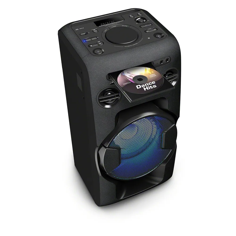 Boxa Sony MHC-V11, Bluetooth, USB, FM Radio, Mega Bass, Negru (Alimentare prin cablu)