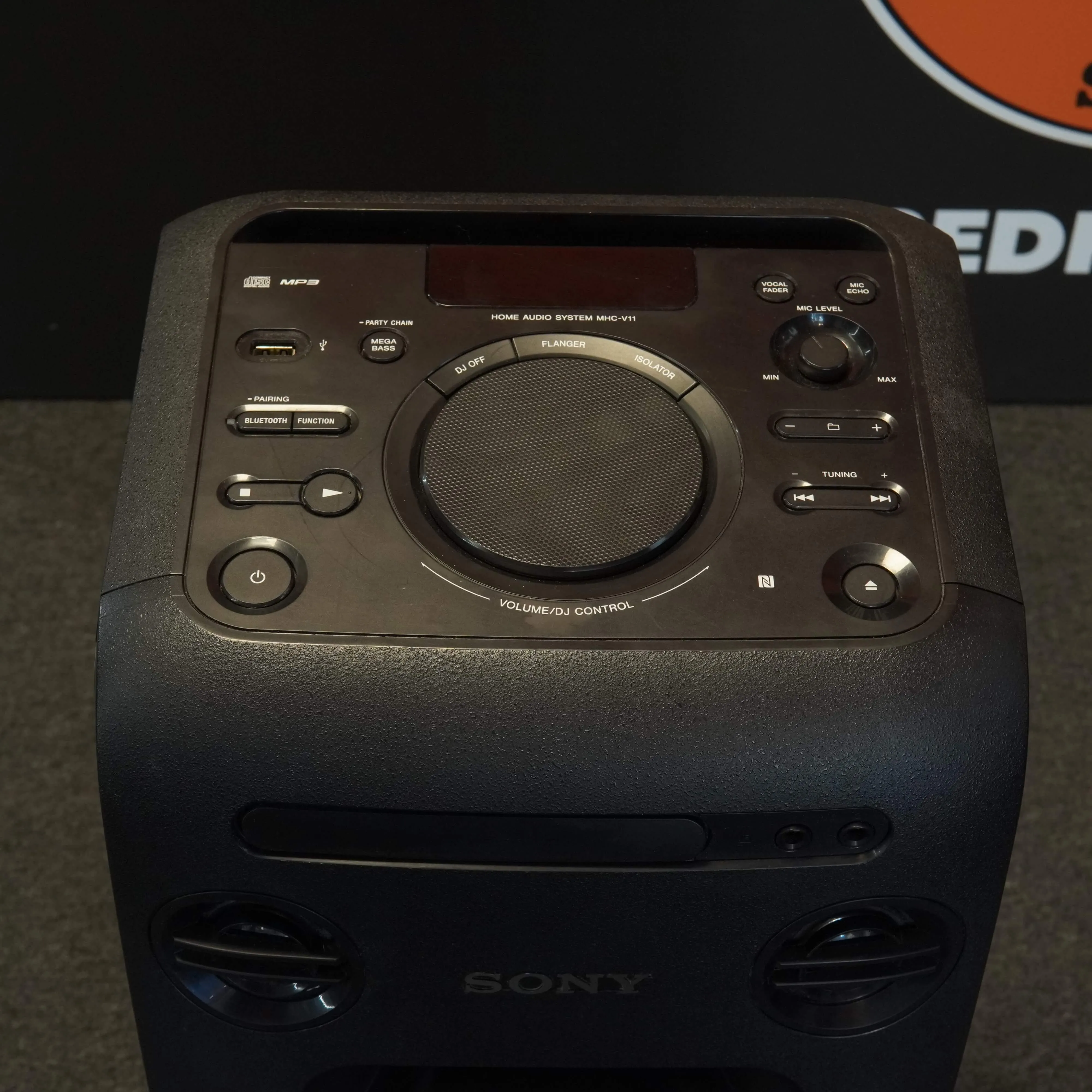Boxa Sony MHC-V11, Bluetooth, USB, FM Radio, Mega Bass, Negru (Alimentare prin cablu) - imagine 4