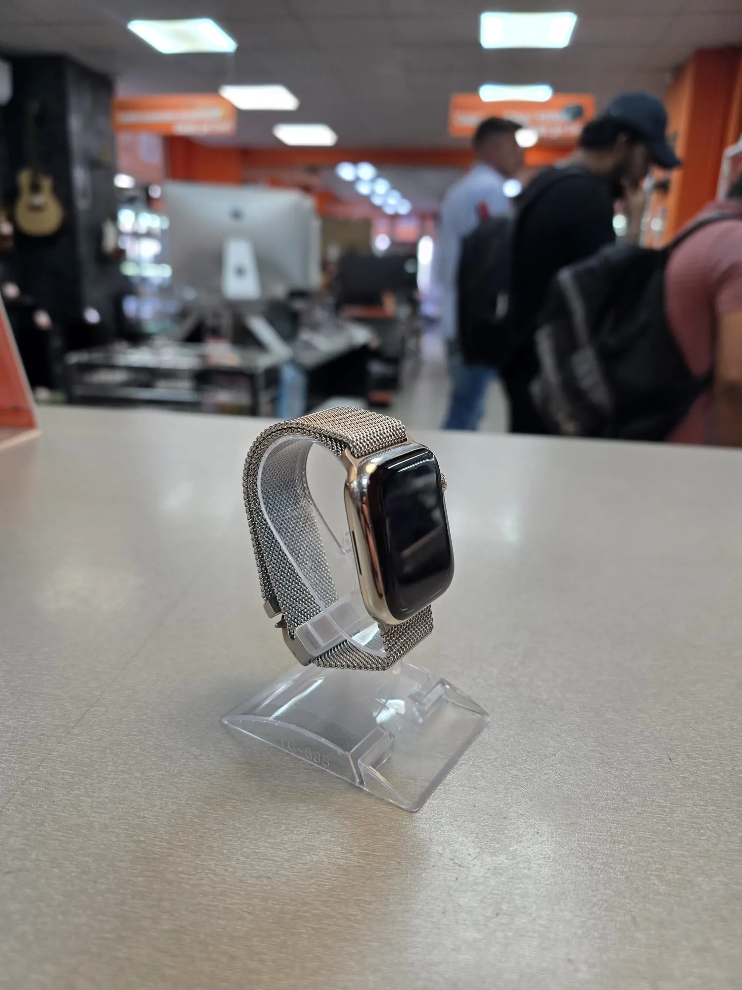 Apple Watch Series 9, 45mm, Stailess Steel, Bratara Compatibila, GPS, Cellular, A2984 - imagine 2