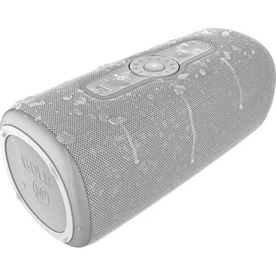 Boxa portabila Fresh'n Rebel XL, Bluetooth, Autonomie 20h, Rezistenta la stropi, lumini LED, Slot Micro SD, USB-C, Microfon, Ice Grey - imagine 2