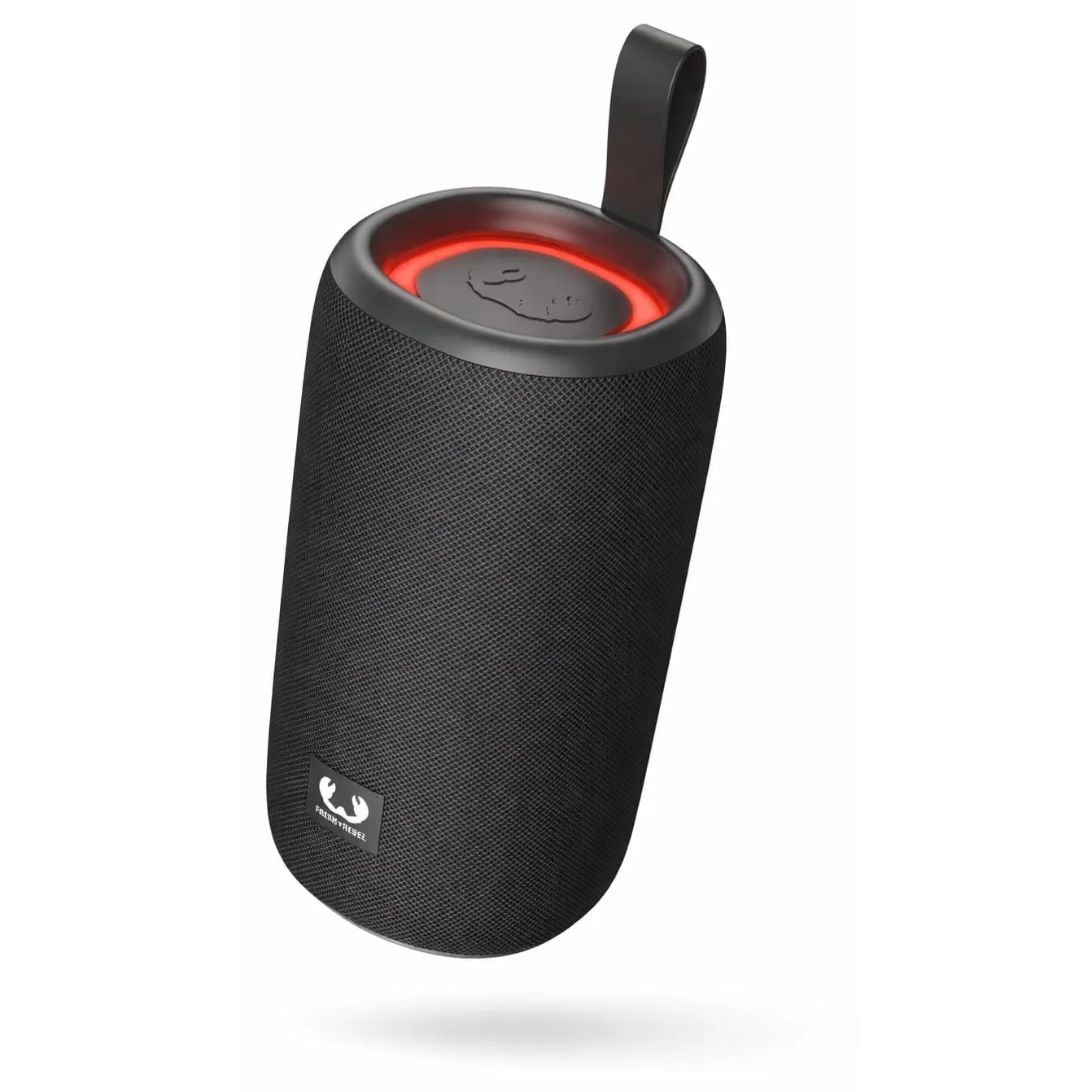 Boxa portabila Fresh'n Rebel XL, Bluetooth, Autonomie 20h, Rezistenta la stropi, lumini LED, Slot Micro SD, USB-C, Microfon, negru - imagine 2