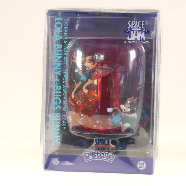 Beast Kingdom DS-072 Warner Bros. Space Jam A New Legacy: Lola Bunny and Bugs Bunny Diorama Stage - imagine 2