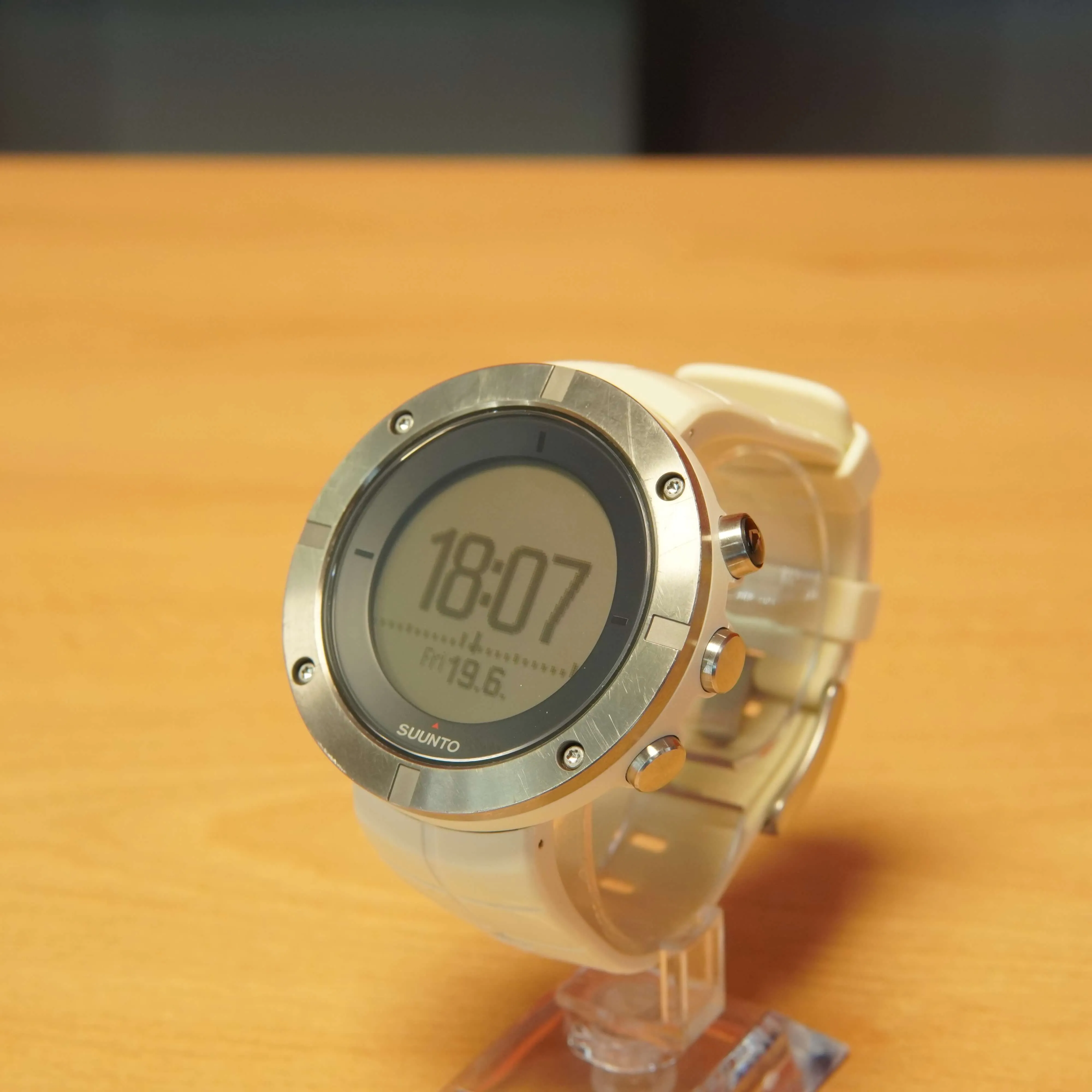 Smartwatch Suunto Kailash OW1515, Safir, Android, iOS, GPS, Busola, Harta, 10 ATM, Alb - imagine 3