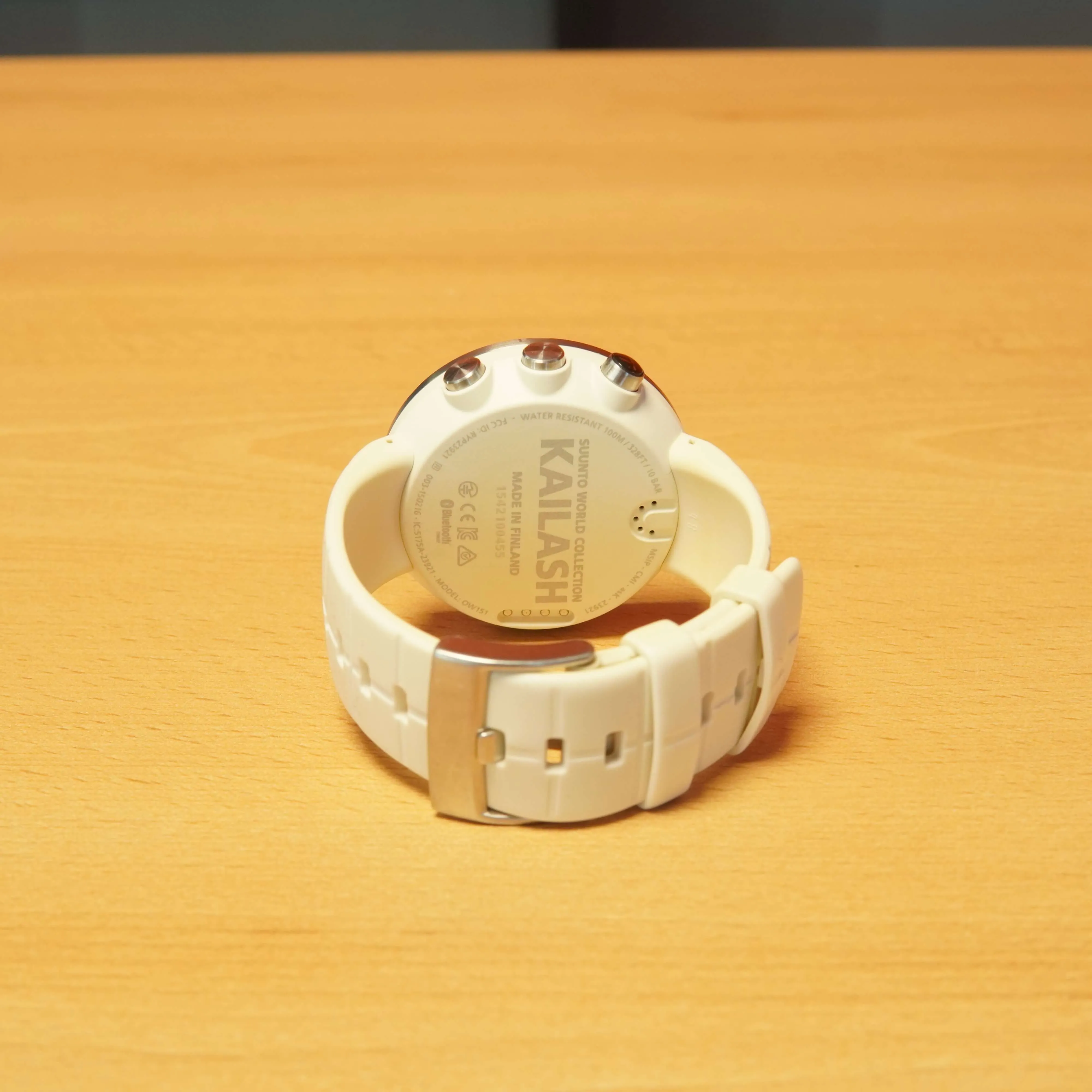 Smartwatch Suunto Kailash OW1515, Safir, Android, iOS, GPS, Busola, Harta, 10 ATM, Alb - imagine 4