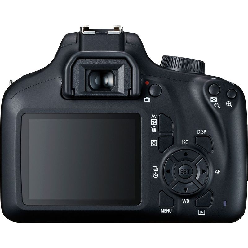 Camera Foto DSLR Canon EOS 400D Digital, 10.1 MP + Obiectiv Canon EF-S 18-55mm f/3.5-5.6, Black + Geanta Case Logic - imagine 2