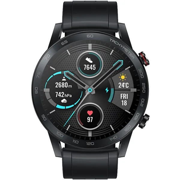 Smatwatch Huawei Honor MagicWatch 2, 46mm, MNS-B19, Flax Brown, Curea compatibila