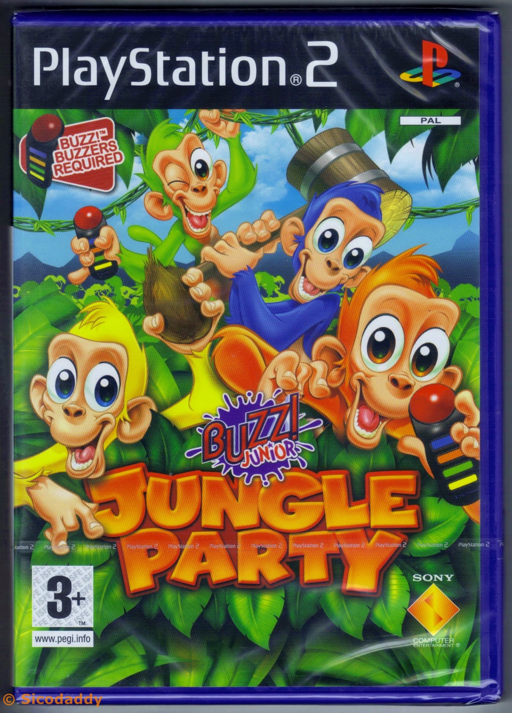 Buzz! Junior: Jungle Party - Joc PS2