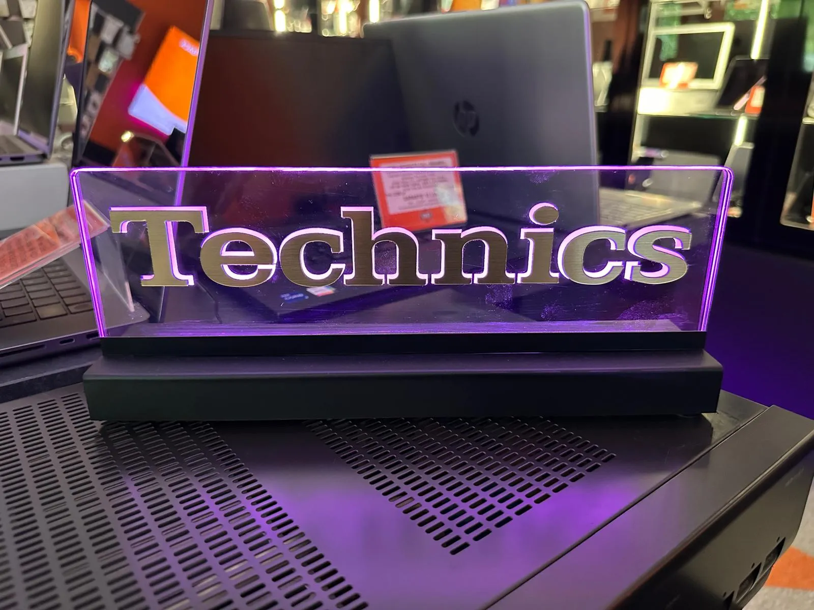 Suport decorativ personalizat, LED RGB, 30 Cm, telecomanda
