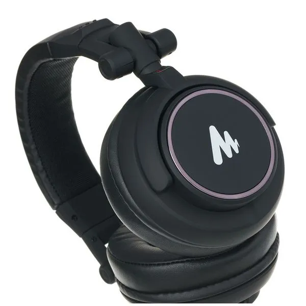 Kit complet podcast si streaming, consola Maonocaster AM100, microfon XLR PM320T, casti monitorizare MH601, Negru - imagine 2