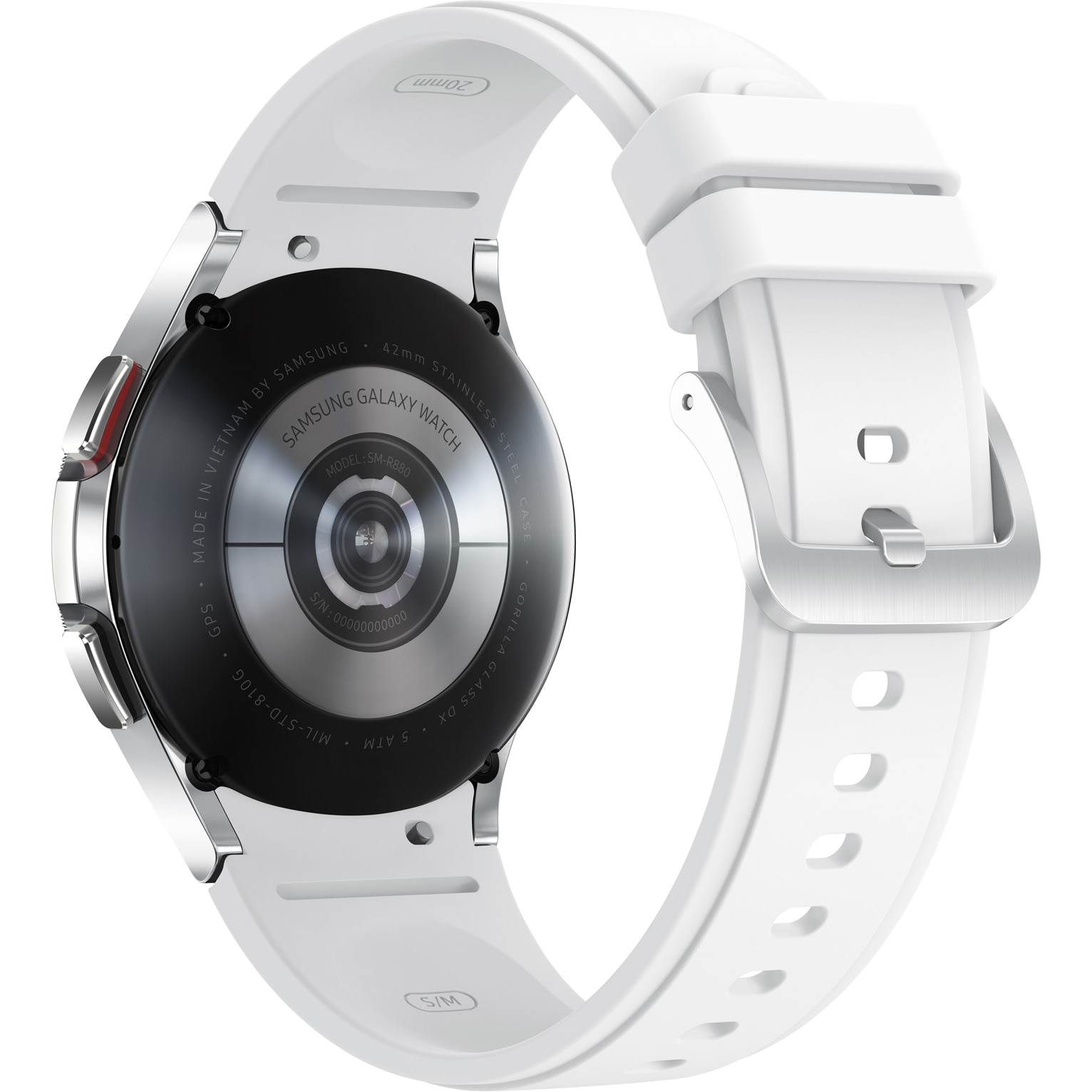 Smartwatch Samsung Galaxy Watch4 Classic SM-R880, Bluetooth, Wi-Fi, GPS, Silver - imagine 2