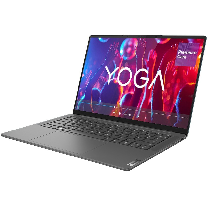 Laptop Lenovo Yoga Pro 7i 14IRH8 14.5 Inch 2.5K WQXGA IPS, Intel i7 13700H, 16 Gb RAM DDR5, SSD 500 Gb, Intel Iris Xe Graphics, Gri - imagine 2