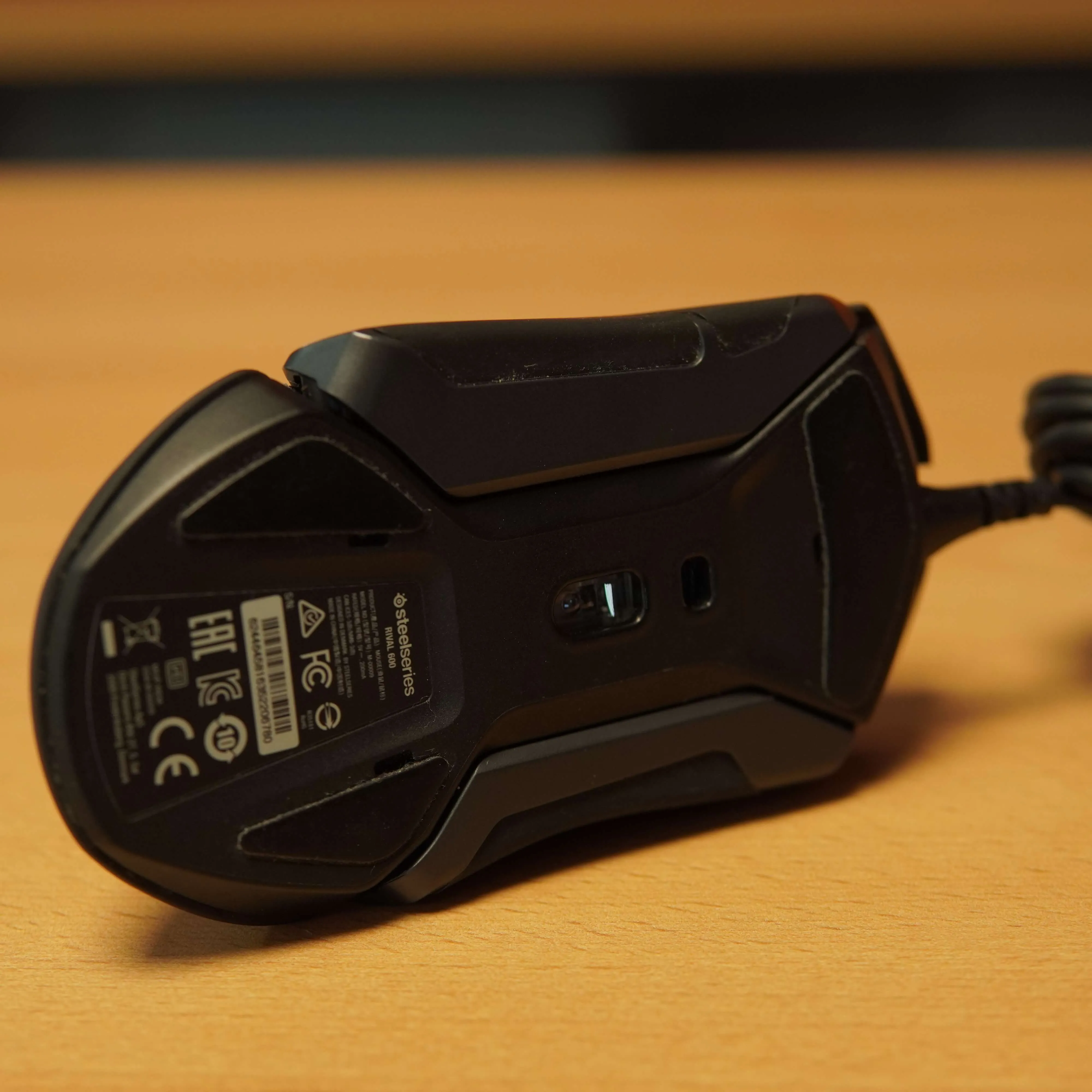 Mouse cu fir Steelseries Rival 600, Negru - imagine 5