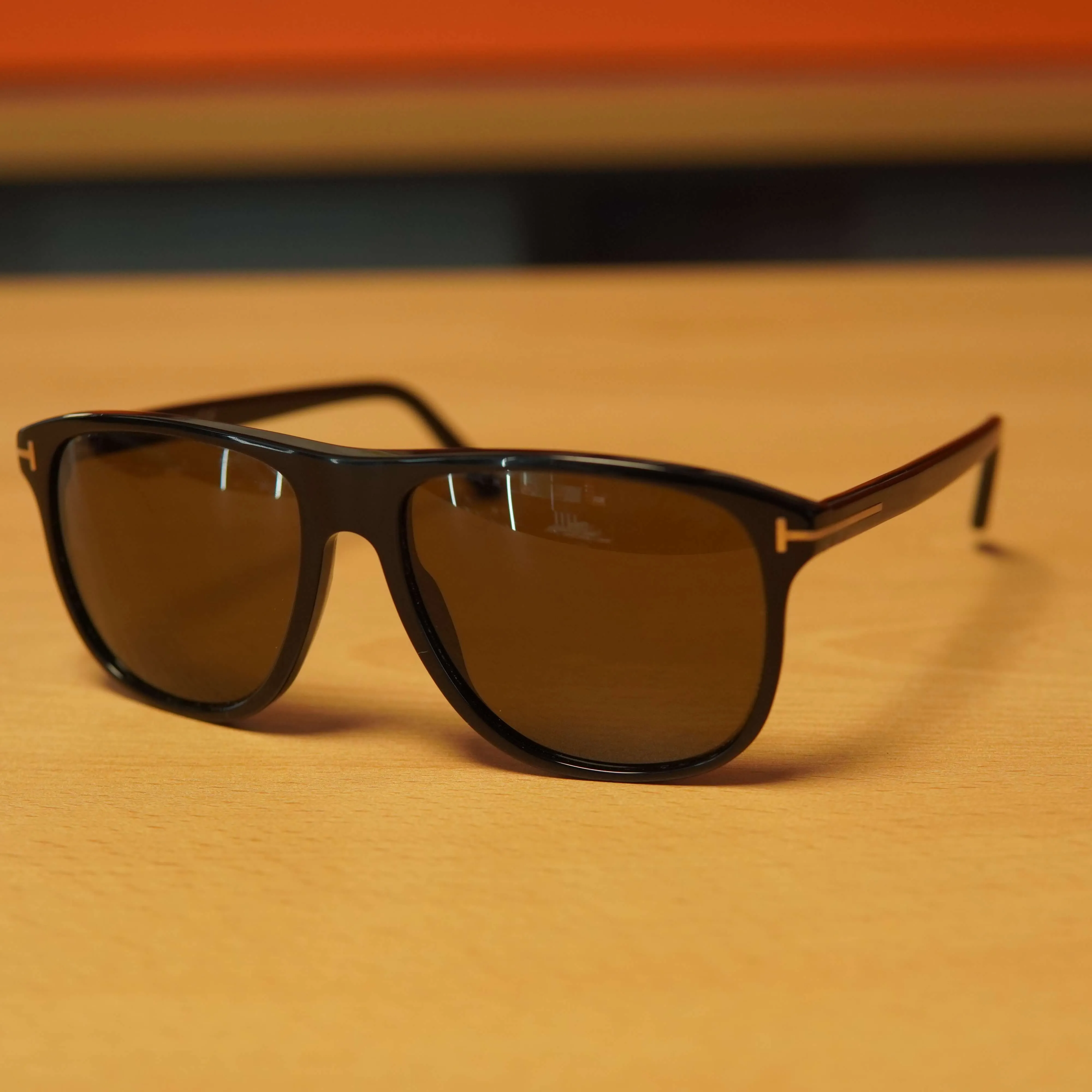 Ochelari de soare Tom Ford Joni TF 905 01J, 56x15, Negru - imagine 3