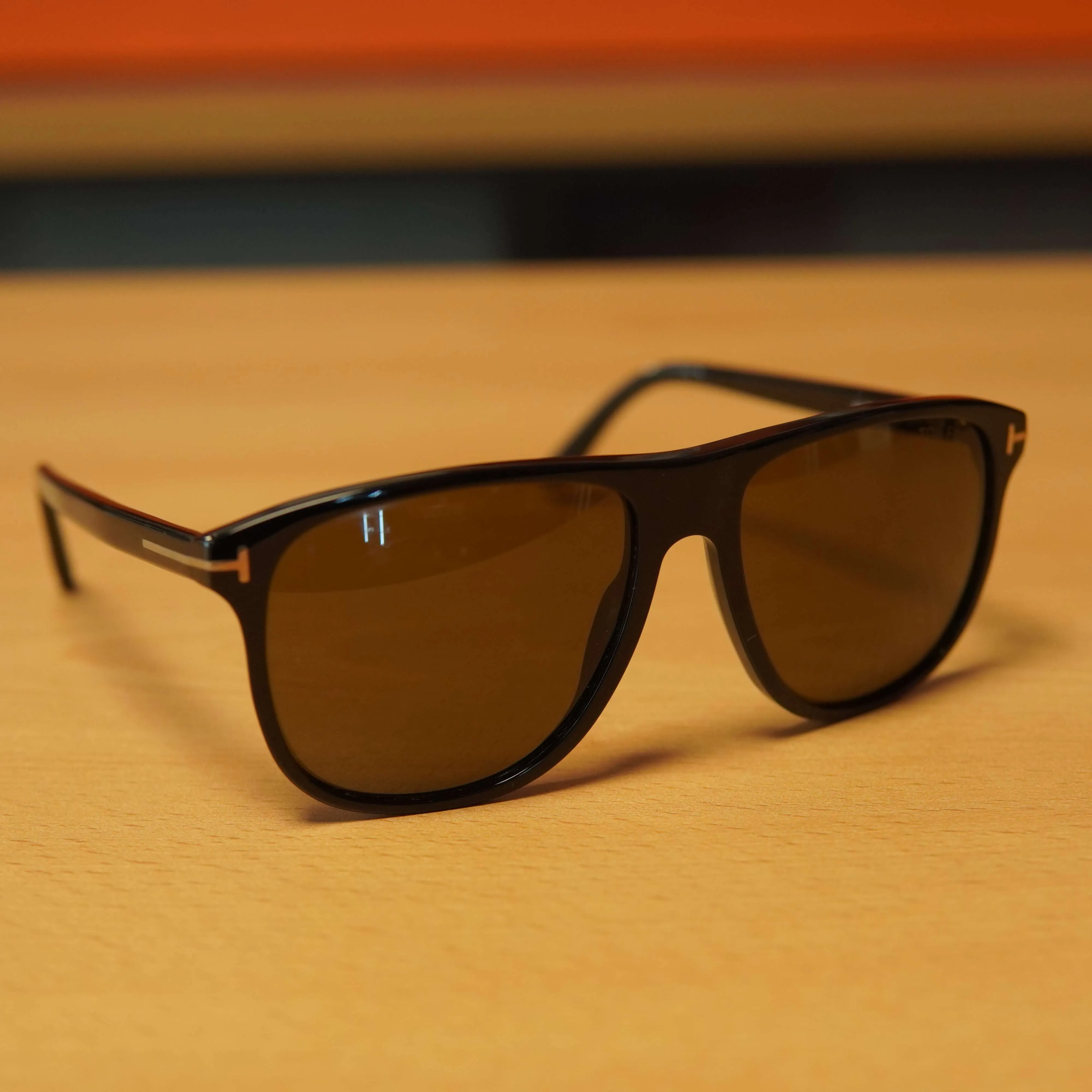Ochelari de soare Tom Ford Joni TF 905 01J, 56x15, Negru - imagine 4