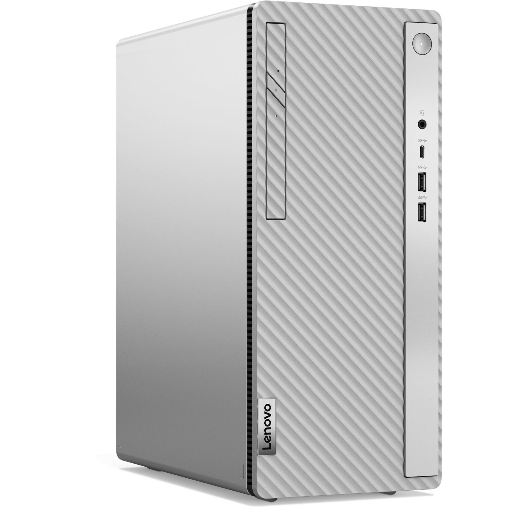 Sistem Desktop PC Lenovo IdeaCentre 5 14IAB7, Procesor Intel Core i3-12100 4-Core, 3.3 GHz, 4 Gb RAM DDR4, SSD 256 Gb, Intel UHD Graphics 730, HDMI USB-A, Ethernet, Grey