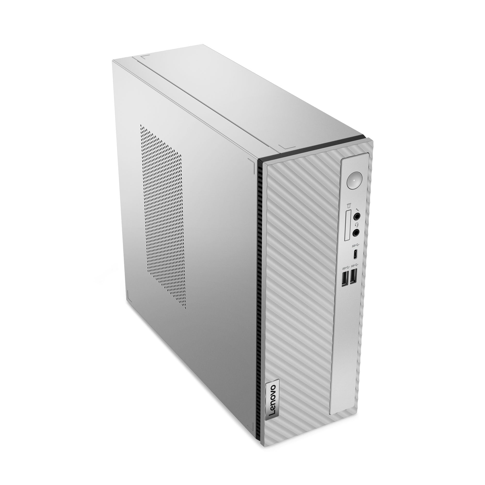 Sistem Desktop PC Lenovo IdeaCentre 5 14IAB7, Procesor Intel Core i3-12100 4-Core, 3.3 GHz, 4 Gb RAM DDR4, SSD 256 Gb, Intel UHD Graphics 730, HDMI USB-A, Ethernet, Grey - imagine 3