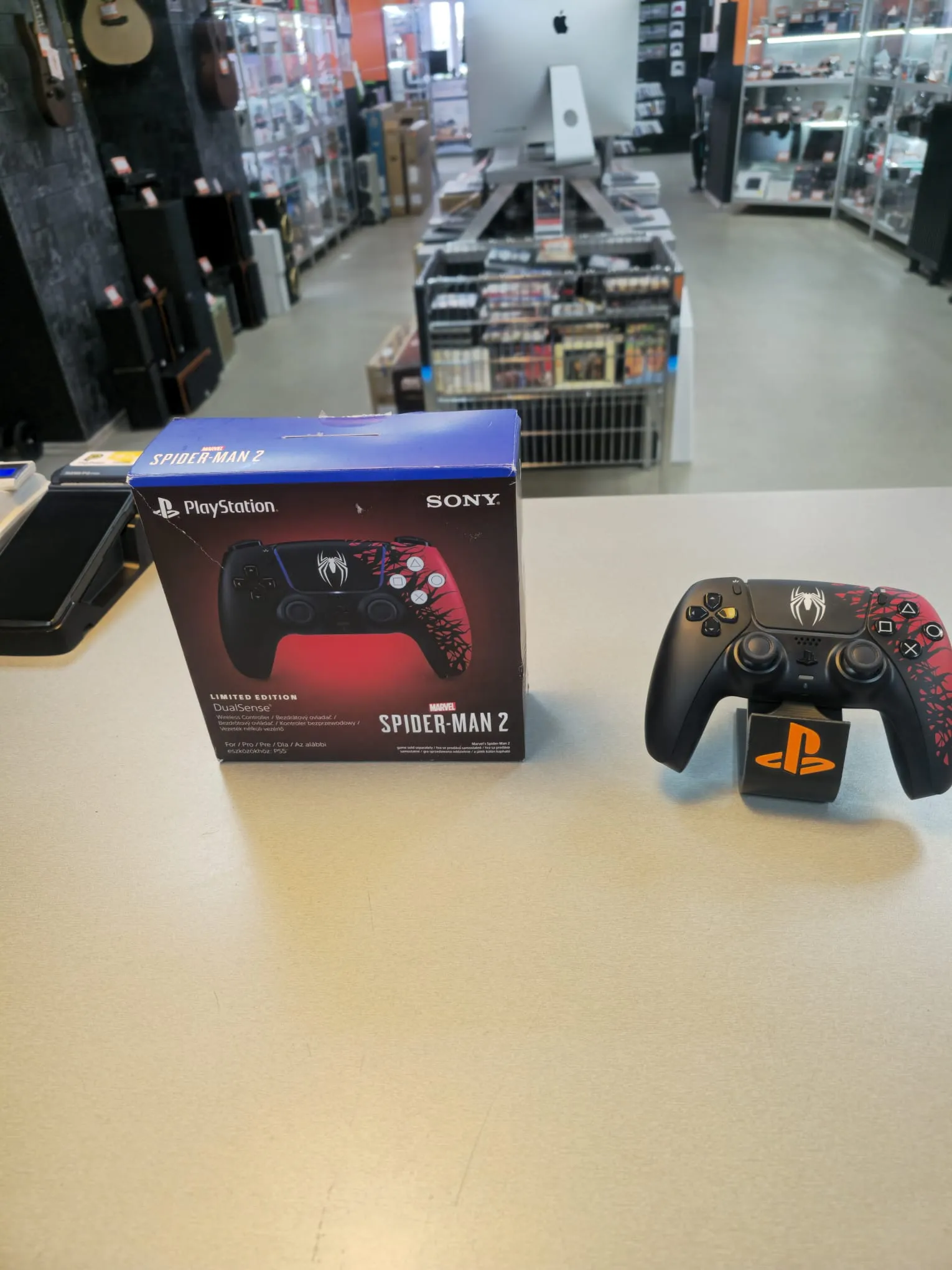 Controller Wireless SONY PlayStation 5, DualSense, Marvel's Spider-Man 2 Limited Edition - imagine 4