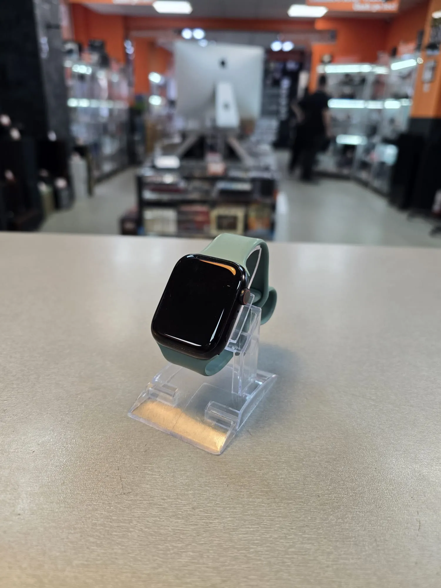 Apple Watch Series 9, 45mm, Midnight Aluminium, Bratara Compatibila, GPS, Cellular, A2984 - imagine 3