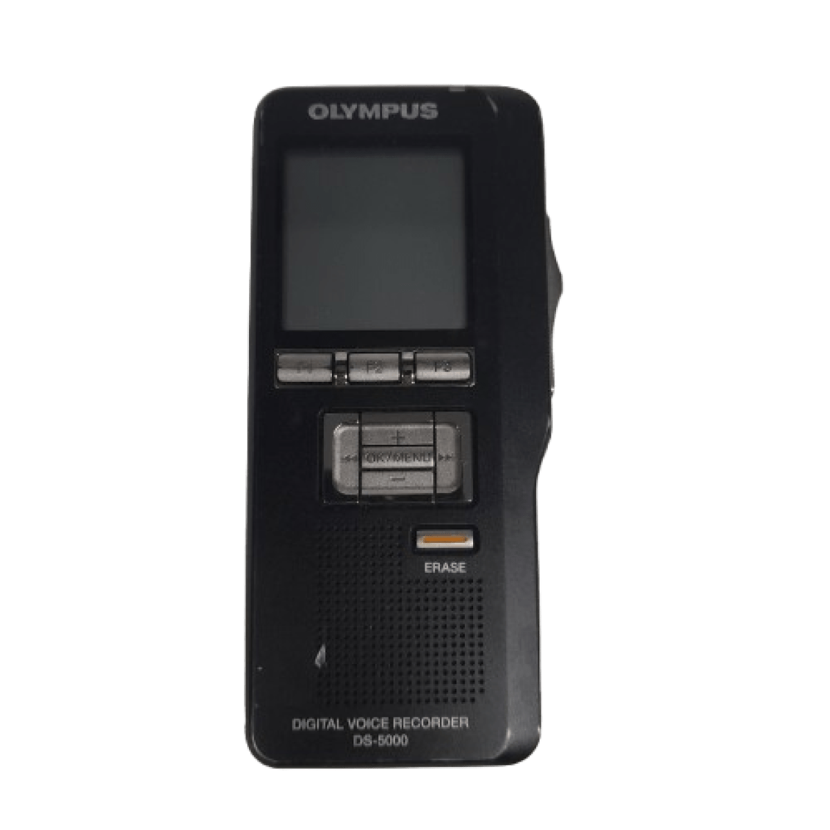 Reportofon Profesional Olympus DS-5000, Control Slide Switch, Format audio DSS Pro, Slot dublu card SD si micro SD, Criptare fisiere 256-bit, Display LCD iluminat, Carcasa metalica, Conectare USB