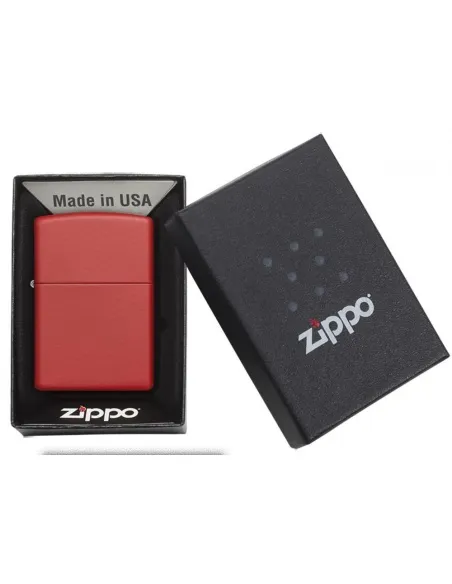Bricheta ZIPPO REGULAR RED MATTE, 233