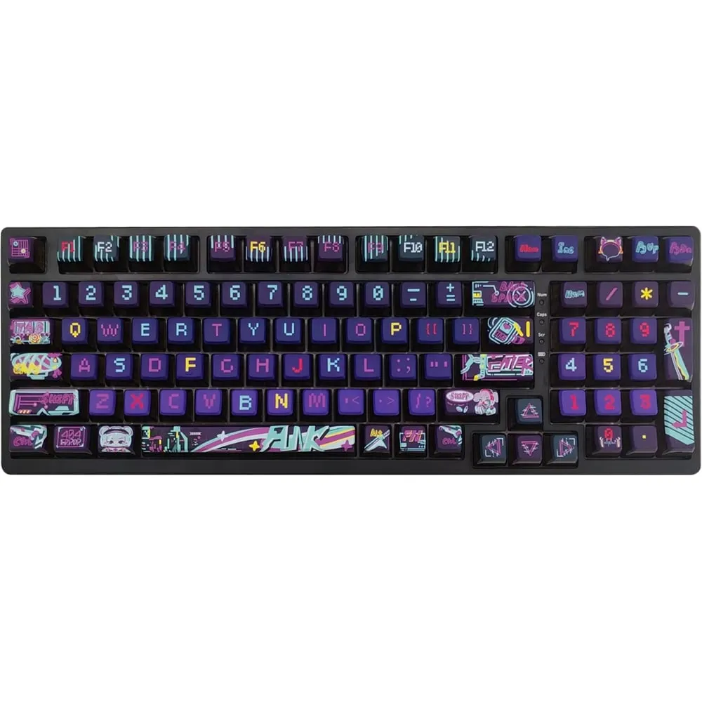 Tastatura Gaming Wireless mecanica MYRIA MG7535, Bluetooth, USB, Layout US, Negru