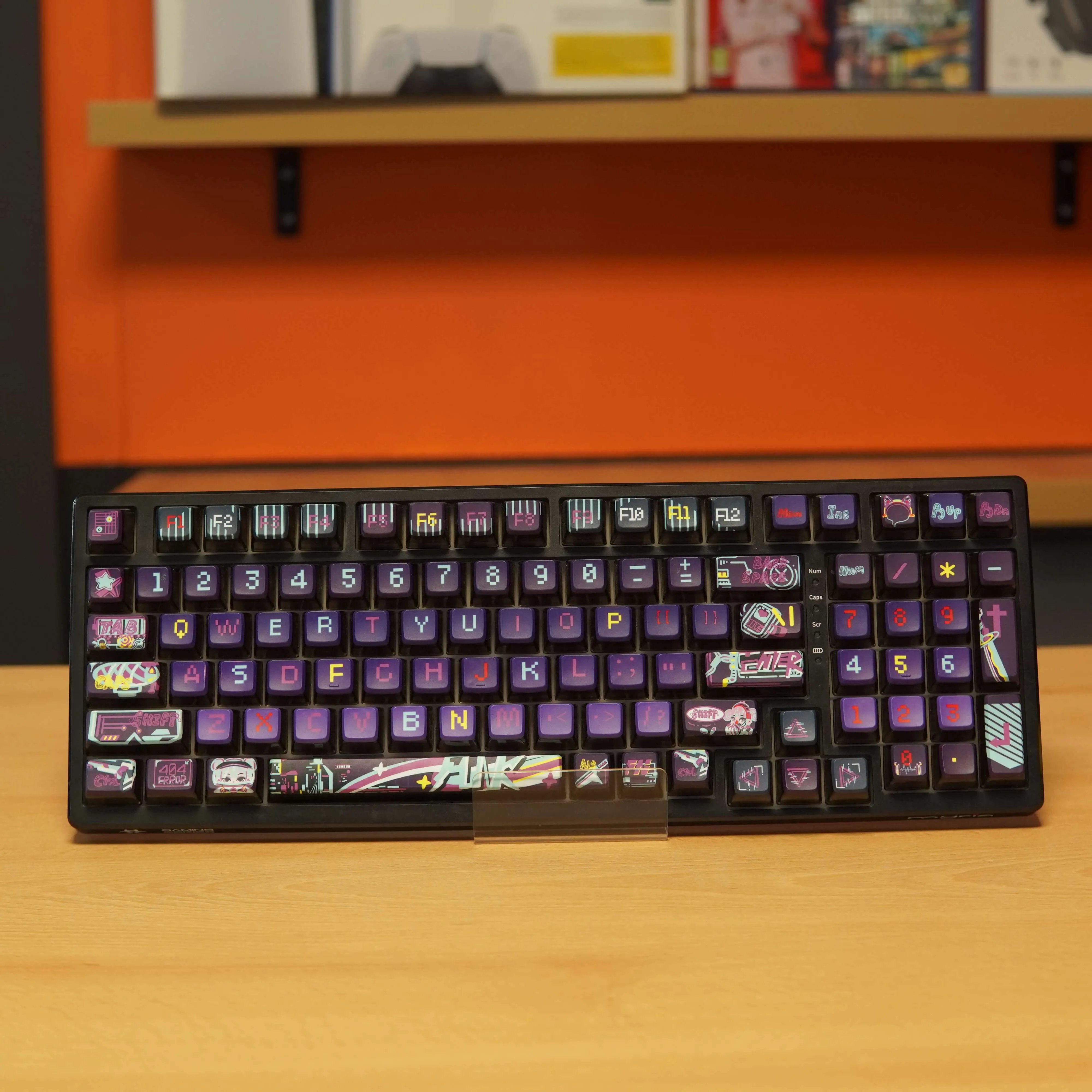 Tastatura Gaming Wireless mecanica MYRIA MG7535, Bluetooth, USB, Layout US, Negru - imagine 2