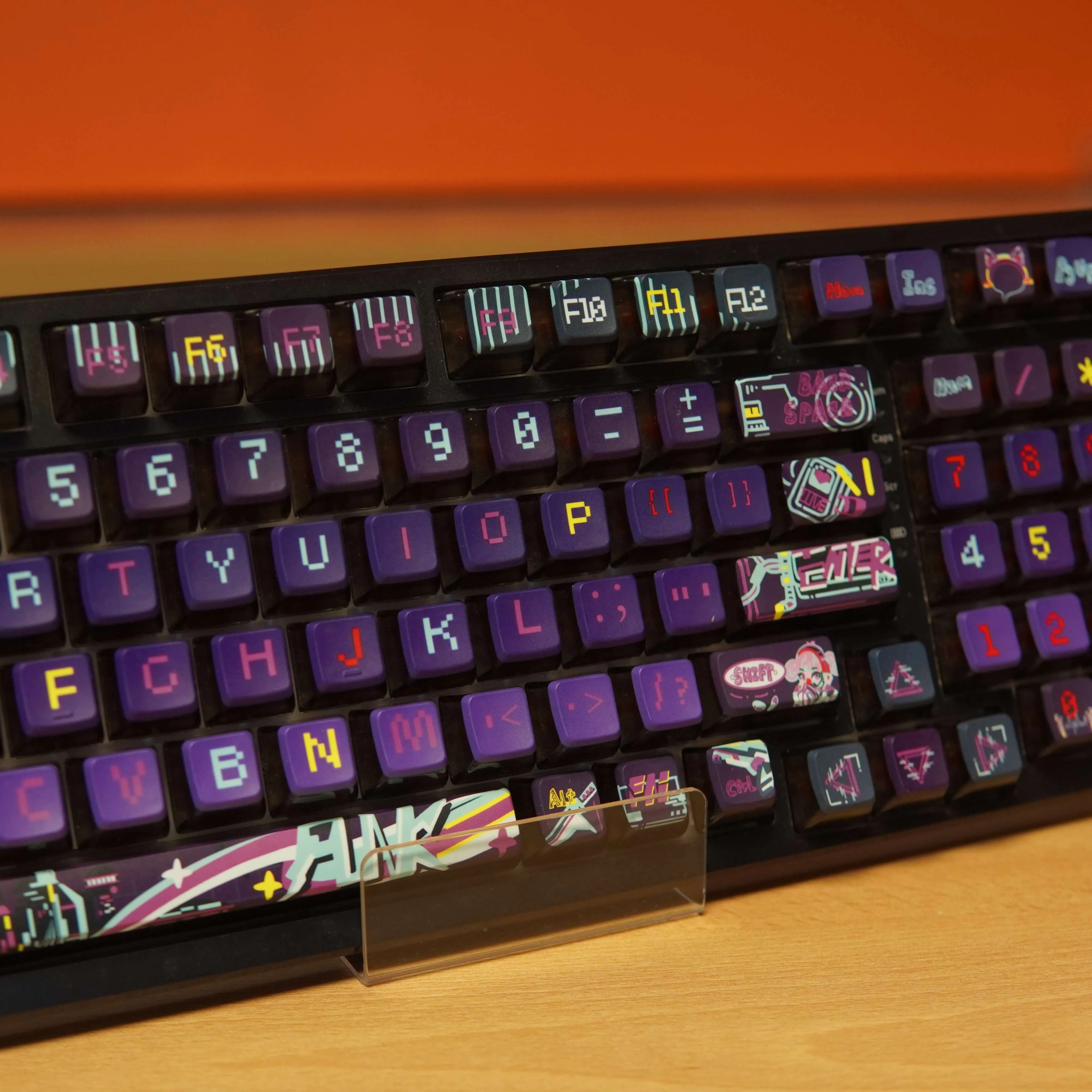 Tastatura Gaming Wireless mecanica MYRIA MG7535, Bluetooth, USB, Layout US, Negru - imagine 4