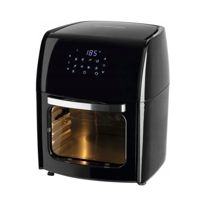 Friteuza cu aer cald GourmetMaxx, Digital, 12 l, Negru