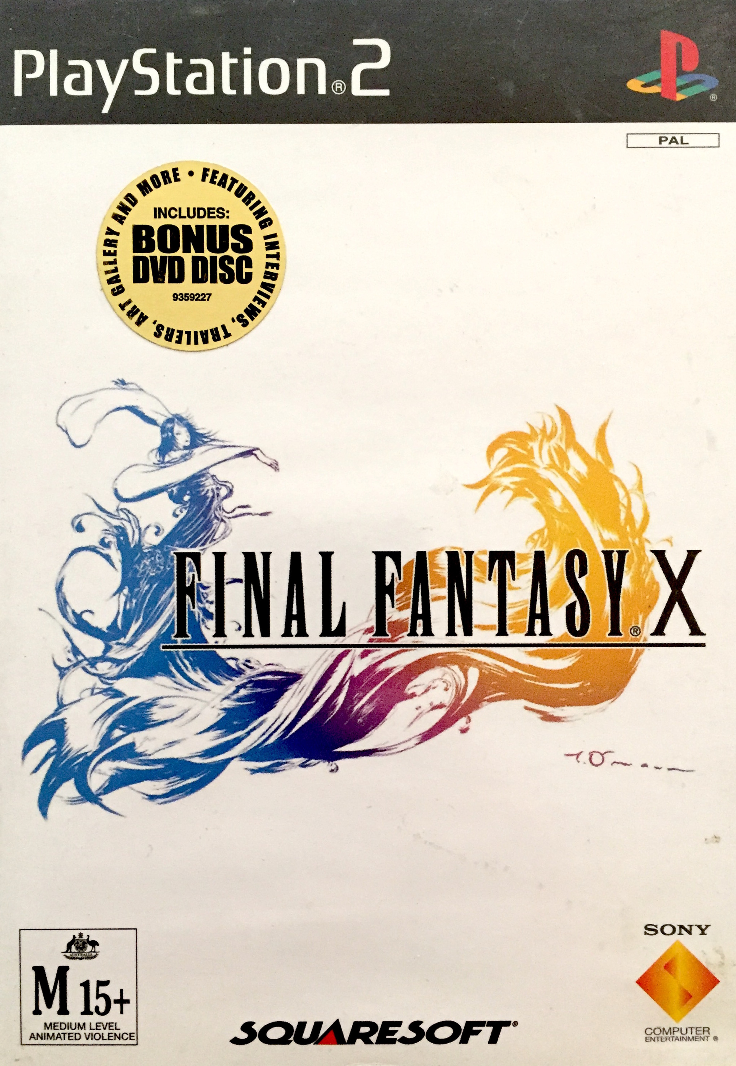 Final Fantasy X - Joc PS2 (coperta italiana)