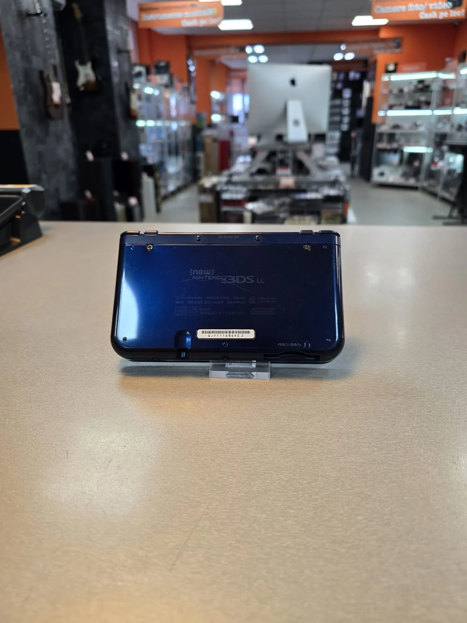 Consola Nintendo New 3DS XL, Cobalt Blue, Lipsa Stylus - imagine 3