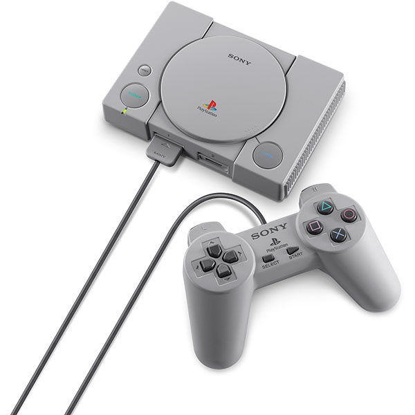 Consola SONY PlayStation Classic, SCPH-1000R, 20 de Jocuri preinstalate, 2 Controllere - imagine 3