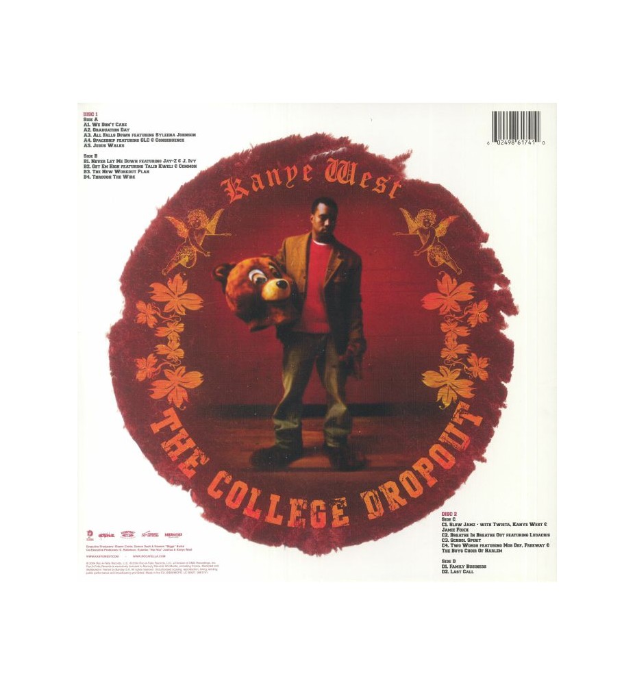 Kanye West The College Dropout - Disc Vinil - imagine 2